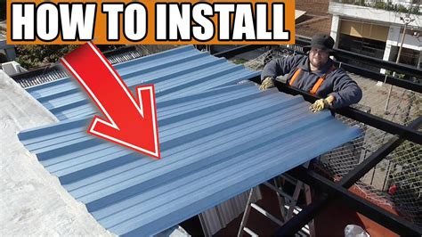 sheet metal installation instructions